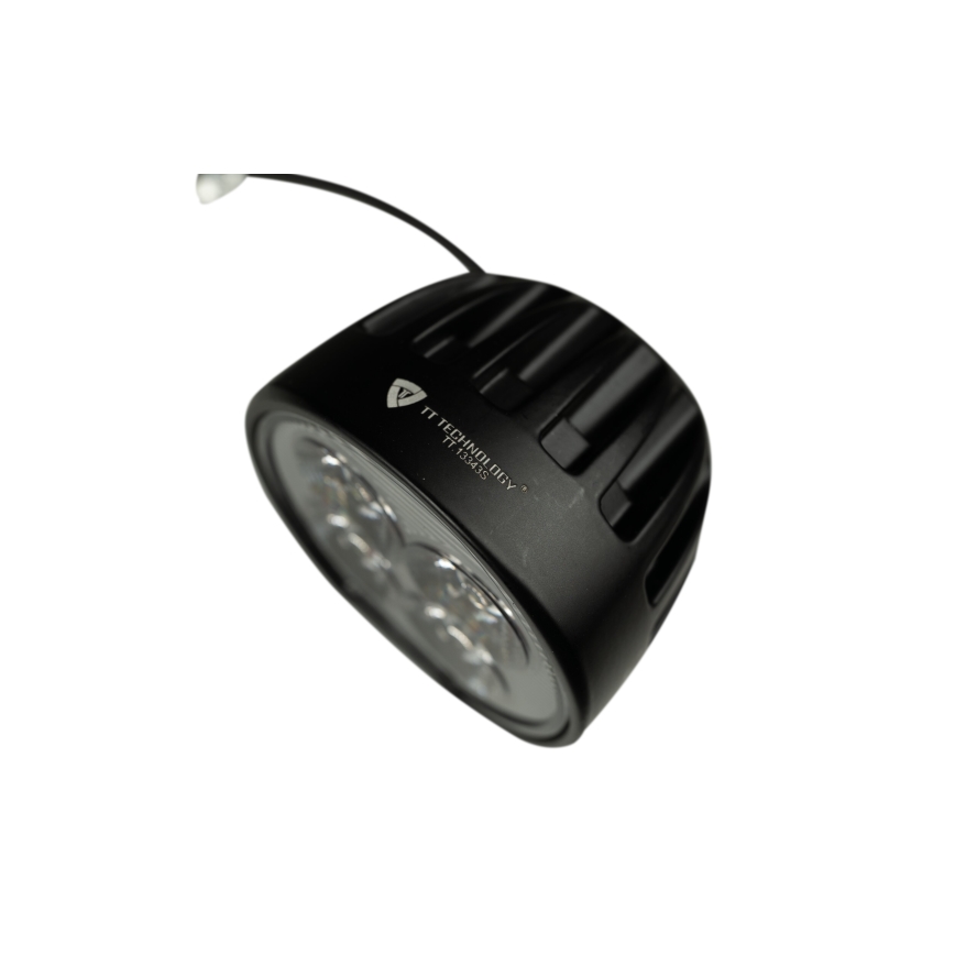 LED Faretto per macchina BLACK LED/40W/10-30V IP69 5700K arrotondato