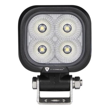 LED Faretto per macchina BLACK LED/40W/10-30V IP69 5700K quadrato