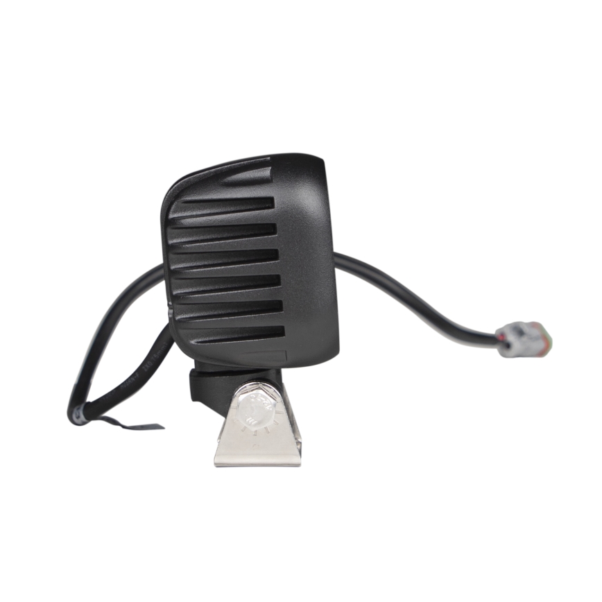 LED Faretto per macchina BLACK LED/40W/10-30V IP69 5700K quadrato