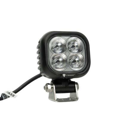 LED Faretto per macchina BLACK LED/40W/10-30V IP69 5700K quadrato