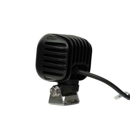 LED Faretto per macchina BLACK LED/40W/10-30V IP69 5700K quadrato