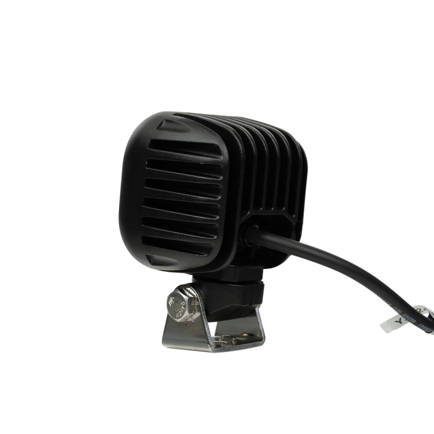LED Faretto per macchina BLACK LED/40W/10-30V IP69 5700K quadrato