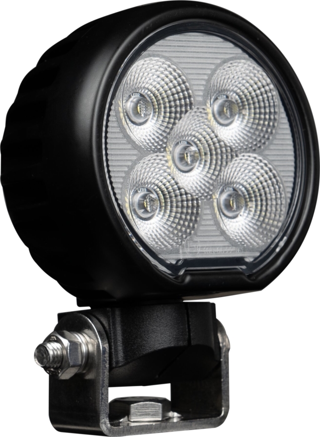 LED Faretto per macchina BLACK LED/50W/10-30V IP69 5700K arrotondato