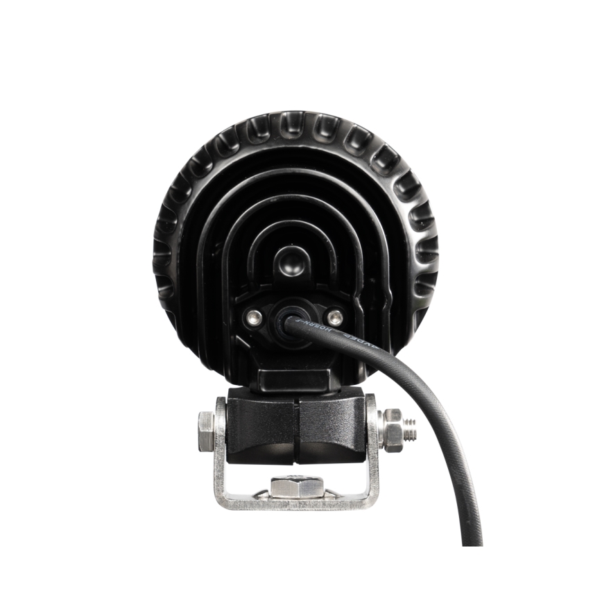 LED Faretto per macchina BLACK LED/50W/10-30V IP69 5700K arrotondato