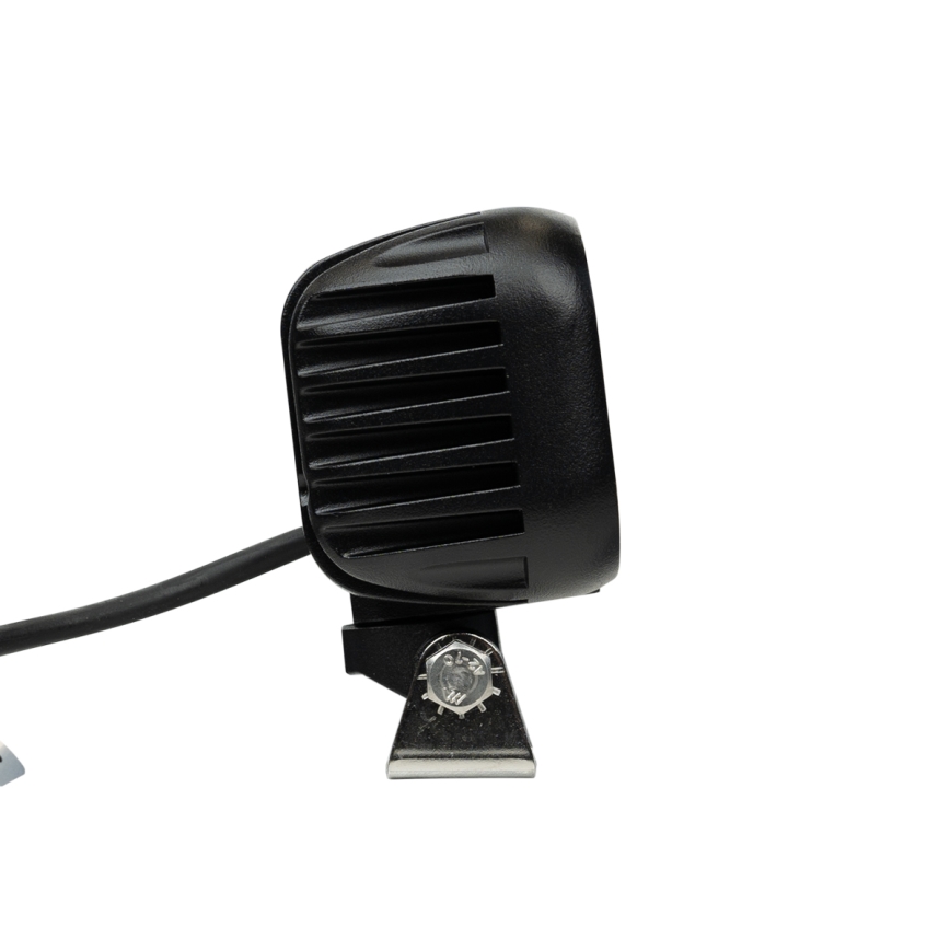 LED Faretto per macchina BLACK LED/50W/10-30V IP69 5700K quadrato