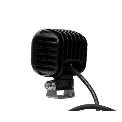 LED Faretto per macchina BLACK LED/50W/10-30V IP69 5700K quadrato