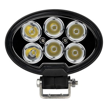 LED Faretto per macchina BLACK LED/60W/10-30V IP69 5700K ovale