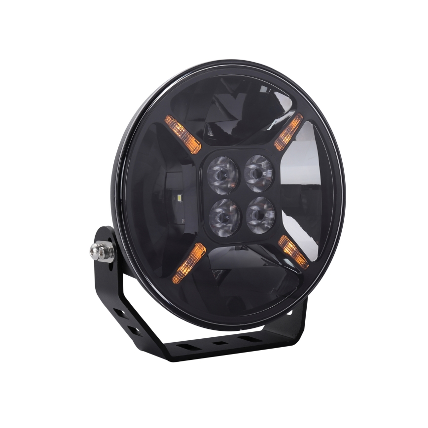 LED Faretto per macchina BLACK OFFROAD LED/60W/9-36V IP69 5700K arrotondato