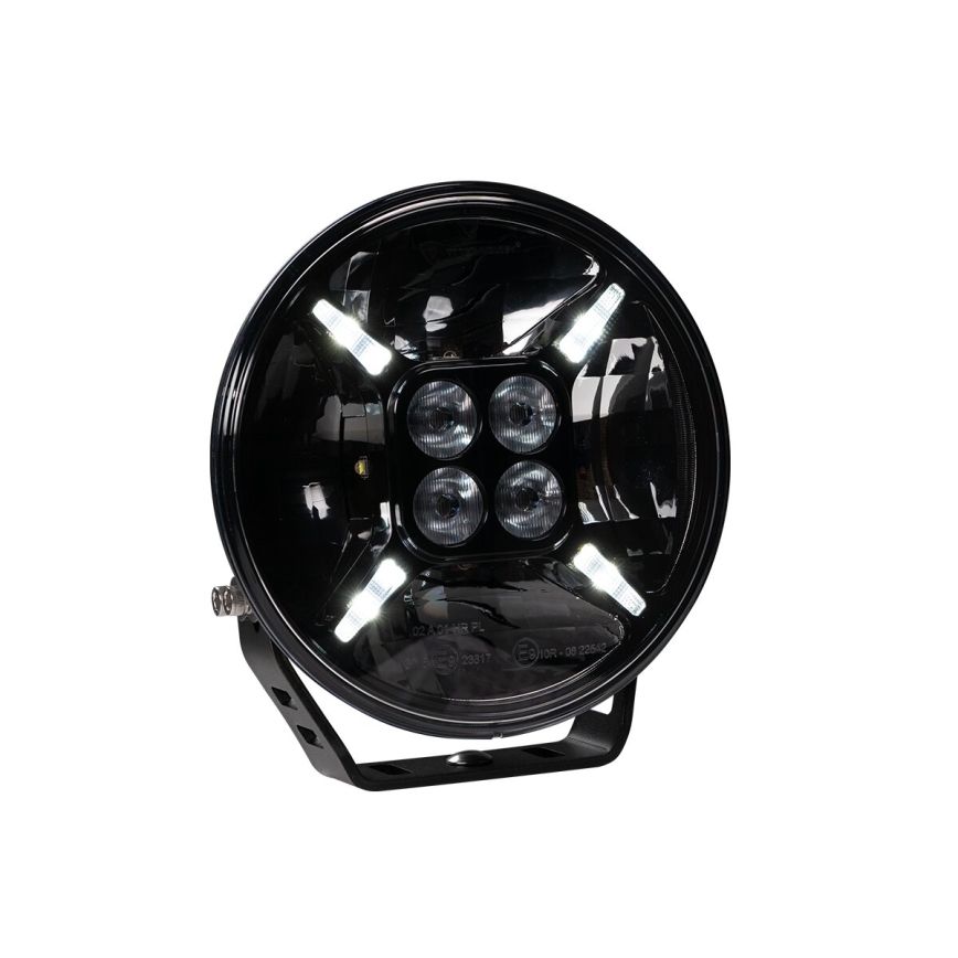 LED Faretto per macchina BLACK OFFROAD LED/60W/9-36V IP69 5700K arrotondato