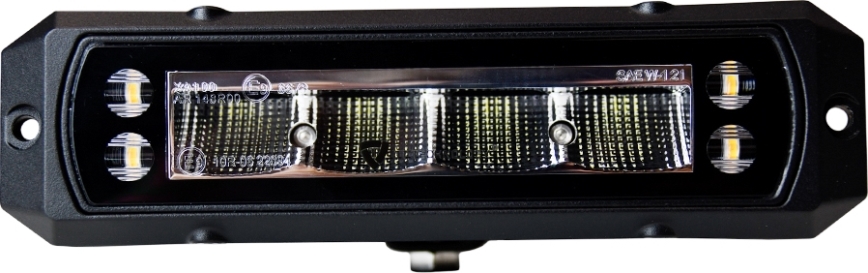 LED Faretto per macchina DUO BLACK LED/32W/9-36V IP69 6000K rettangolare