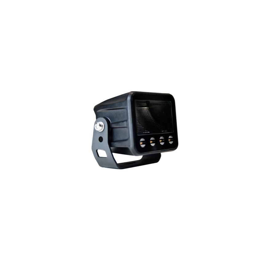 LED Faretto per macchina DUO BLACK LED/40W/9-36V IP69 6000K quadrato