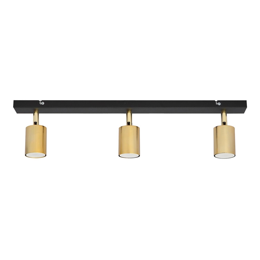 LED Faretto TUNE 3xGU10/4,8W/230V oro/nero