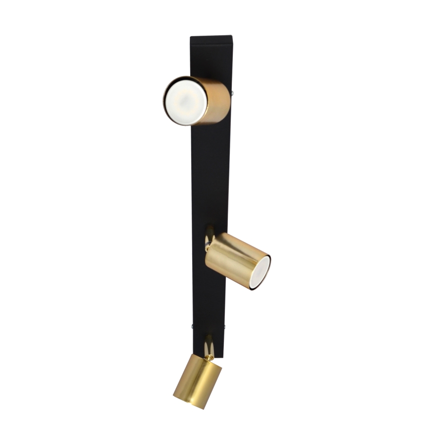 LED Faretto TUNE 3xGU10/4,8W/230V oro/nero
