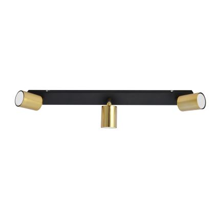 LED Faretto TUNE 3xGU10/4,8W/230V oro/nero