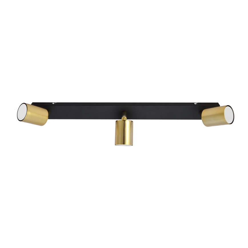 LED Faretto TUNE 3xGU10/4,8W/230V oro/nero