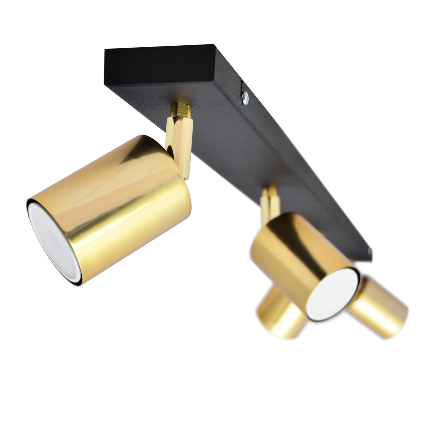LED Faretto TUNE 4xGU10/4,8W/230V oro/nero