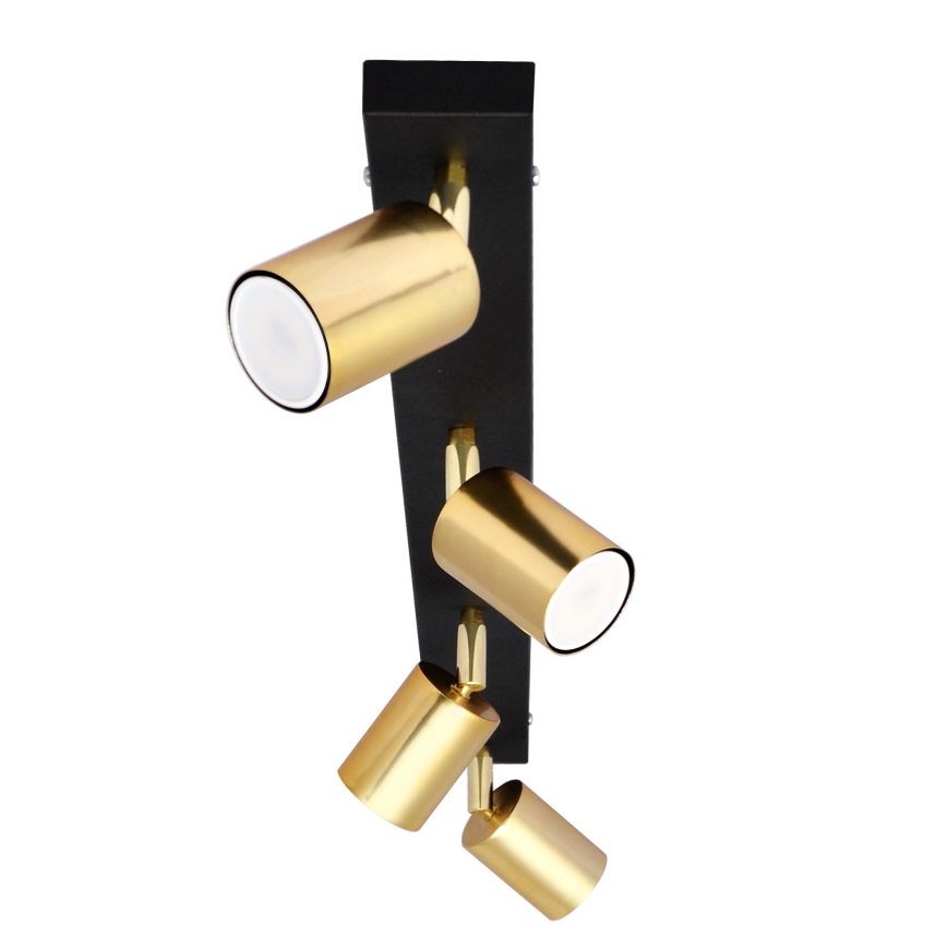 LED Faretto TUNE 4xGU10/4,8W/230V oro/nero