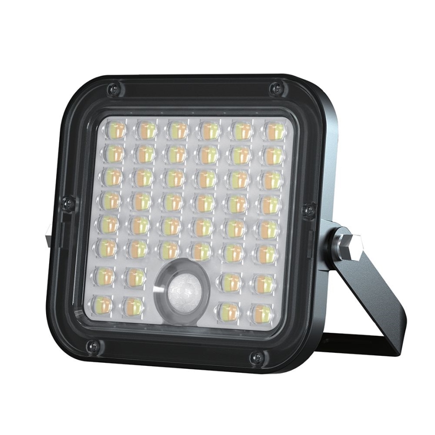 LED Faro solare dimmerabile con sensore LED/10W/3,7V 4000/6000K IP65 + telecomando