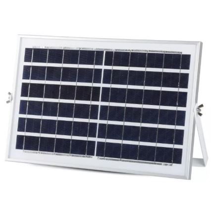 LED Faro solare dimmerabile LED/12W/3,2V 6000K IP65 5000 mAh + telecomando