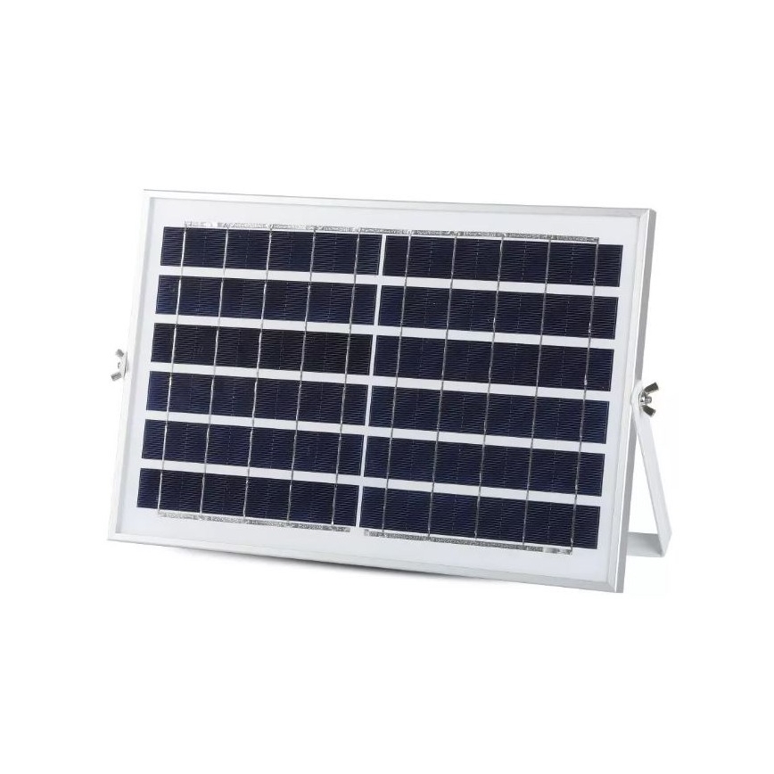 LED Faro solare dimmerabile LED/12W/3,2V 6000K IP65 5000 mAh + telecomando