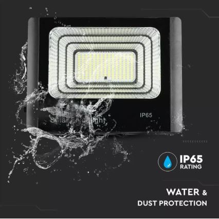 LED Faro solare dimmerabile LED/16W/3,2V 4000K IP65 10000 mAh + telecomando