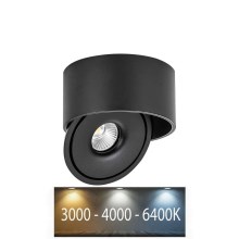 LED Flessibile Luce Spot LED/28W/230V 3000/4000/6400K CRI 90 nero