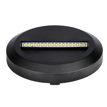 LED Illuminazione delle scale per esterni LED/2W/230V IP65 3000K nero