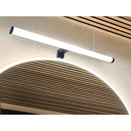 LED Illuminazione per specchio da bagno LED/12W/230V 59,5 cm IP44 nero