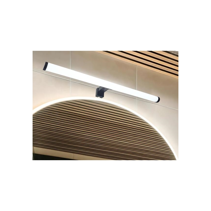LED Illuminazione per specchio da bagno LED/12W/230V 59,5 cm IP44 nero