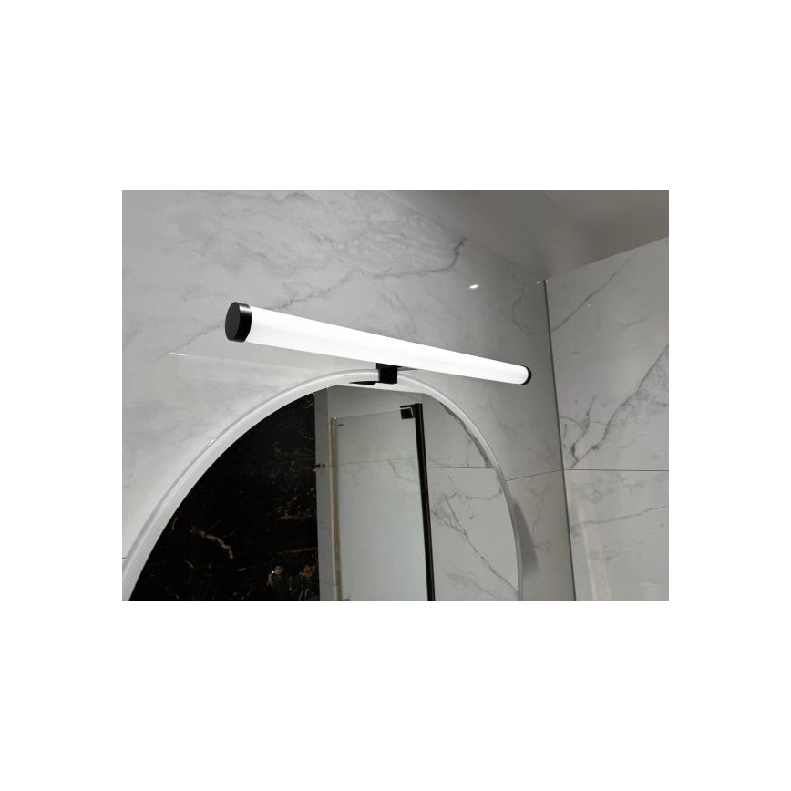 LED Illuminazione per specchio da bagno LED/12W/230V 59,5 cm IP44 nero