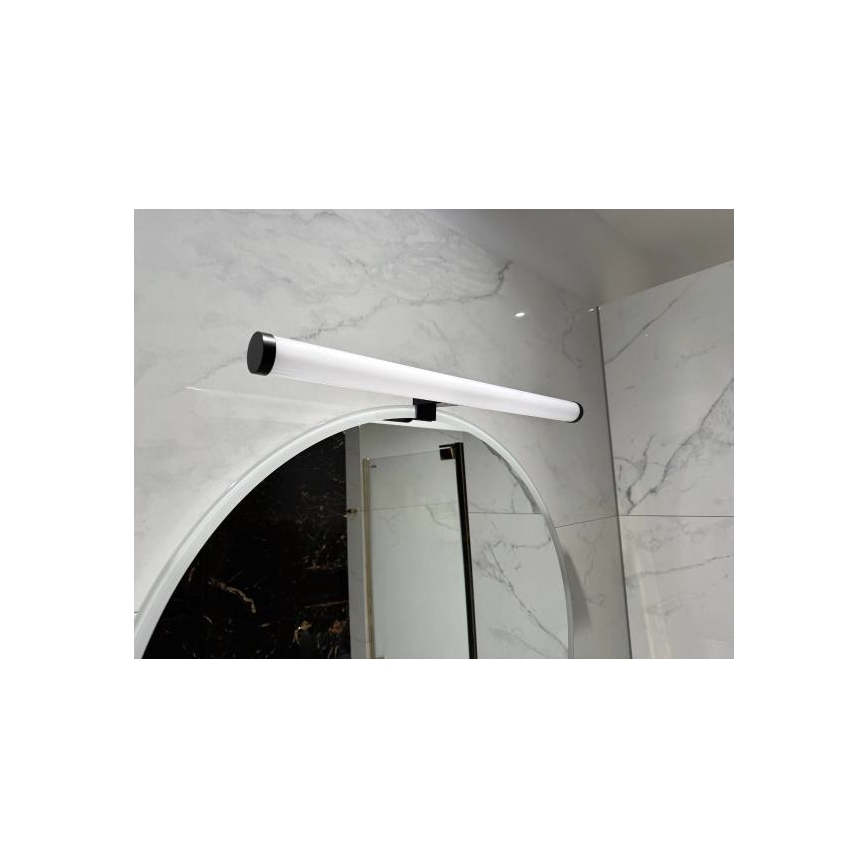LED Illuminazione per specchio da bagno LED/12W/230V 59,5 cm IP44 nero