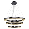 LED Lampada a sospensione JESI LED/99W/230V 3000K diametro 100 cm argento