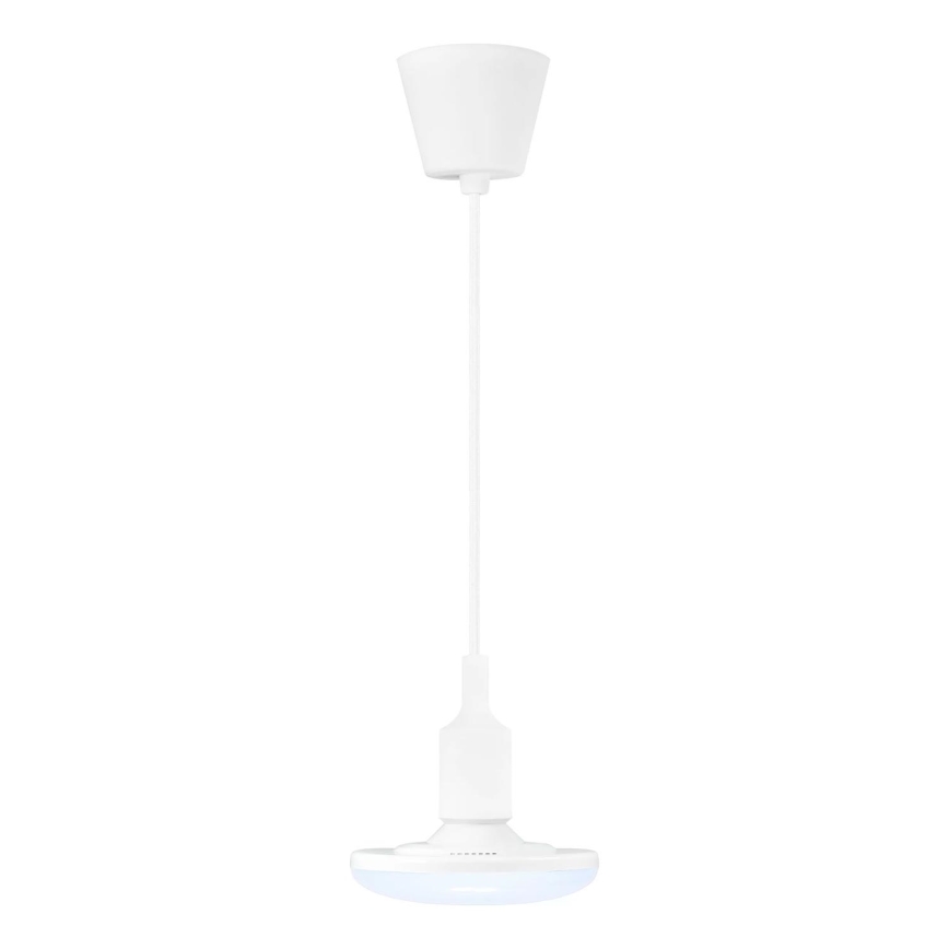 LED Lampada a sospensione KIKI 1xE27/10W/230V bianco