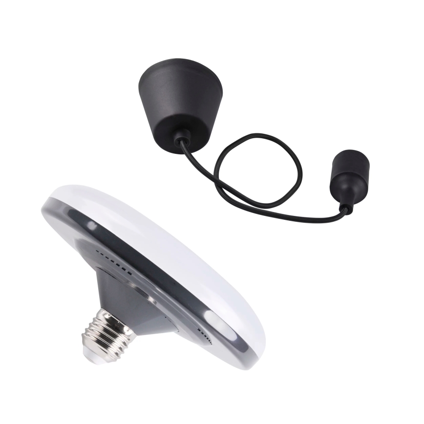 LED Lampada a sospensione KIKI 1xE27/10W/230V nero