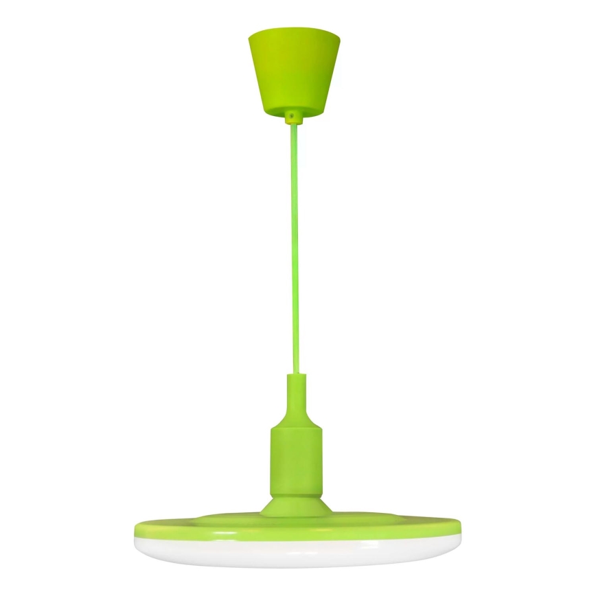 LED Lampada a sospensione KIKI 1xE27/15W/230V verde