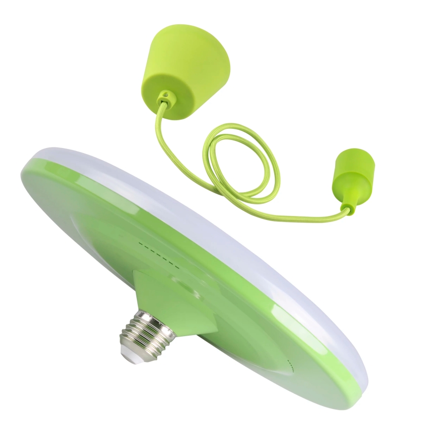LED Lampada a sospensione KIKI 1xE27/15W/230V verde