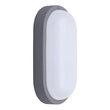 LED Lampada da esterno LED/20W/230V 4000K IP54 grigio ovale