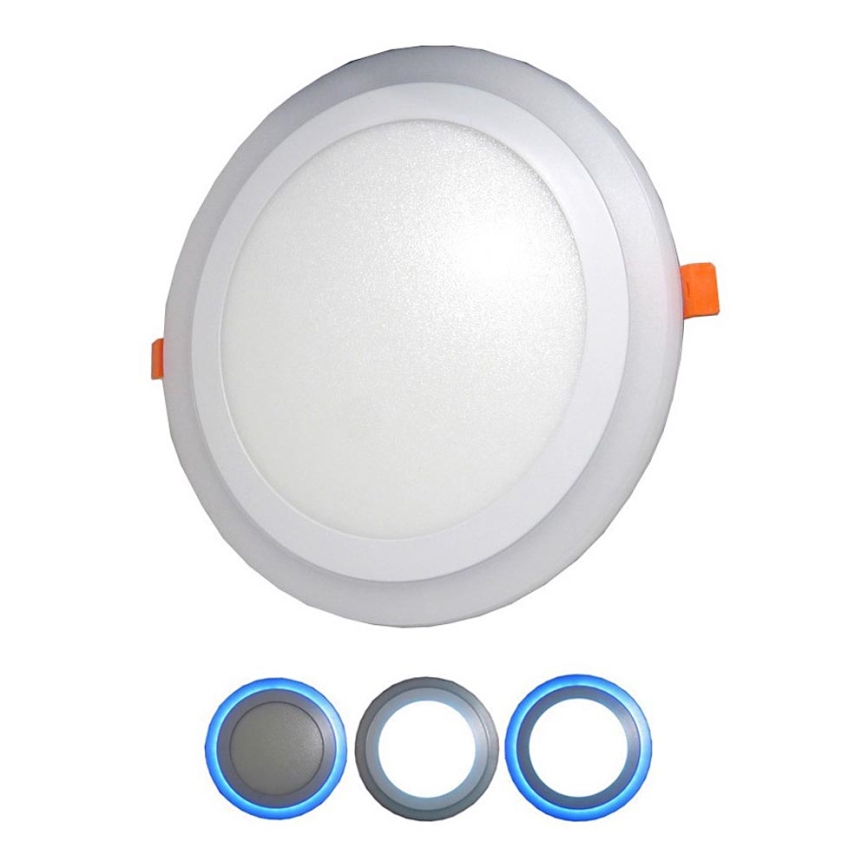 LED Lampada da incasso LED/5W+LED/15W 3000K