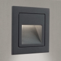 LED Lampada da incasso LORO LED/2W/230V IP65 antracite