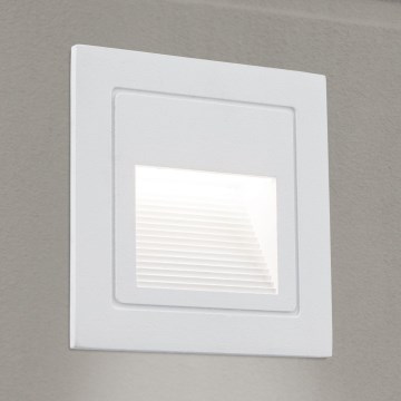LED Lampada da incasso LORO LED/2W/230V IP65 bianco