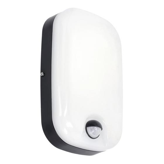 LED Lampada da parete per esterni con sensore di movimento e crepuscolare BAVANO LED/15W/230V 3000/4000/5700K IP54