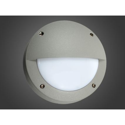 LED lampada da parete per esterni JORDI LED/12W/230V IP54 grigia