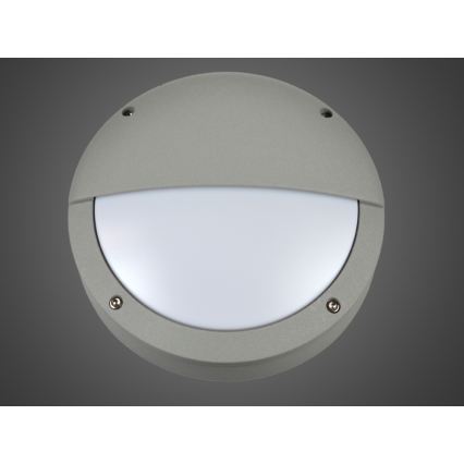 LED lampada da parete per esterni JORDI LED/12W/230V IP54 grigia