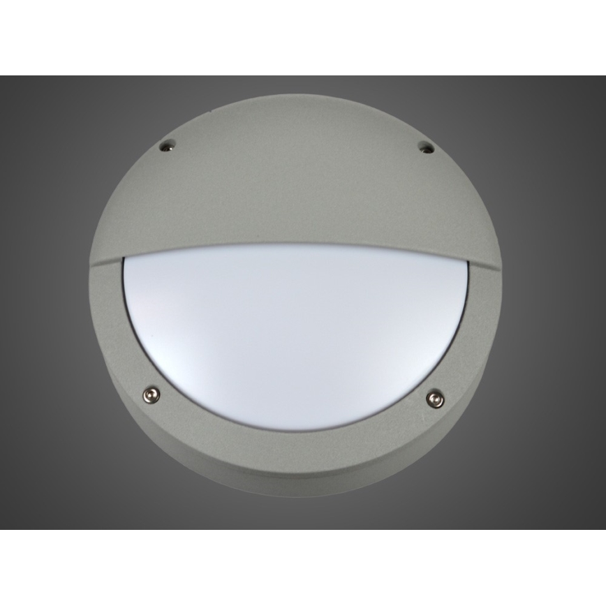 LED lampada da parete per esterni JORDI LED/12W/230V IP54 grigia