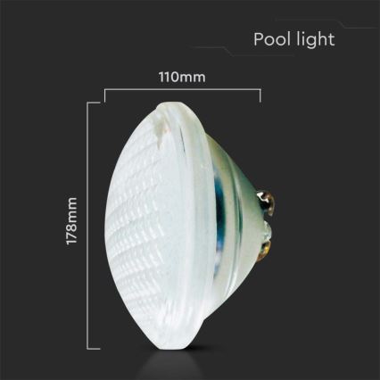 LED Lampada da piscina LED/35W/12V IP68 6500K