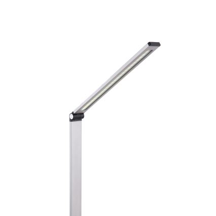 LED Lampada da tavolo con caricatore wireless LED/10W/230V 3000/4000/4500/5000/6000K cromo opaco