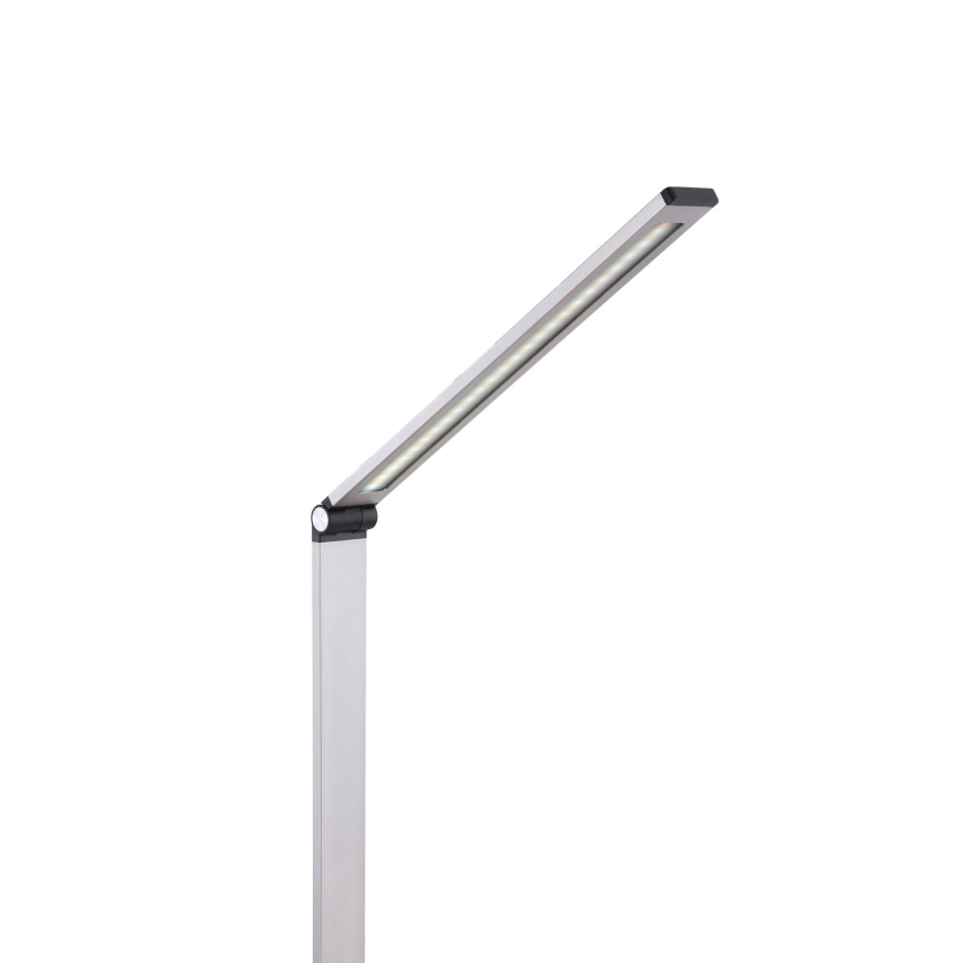LED Lampada da tavolo con caricatore wireless LED/10W/230V 3000/4000/4500/5000/6000K cromo opaco