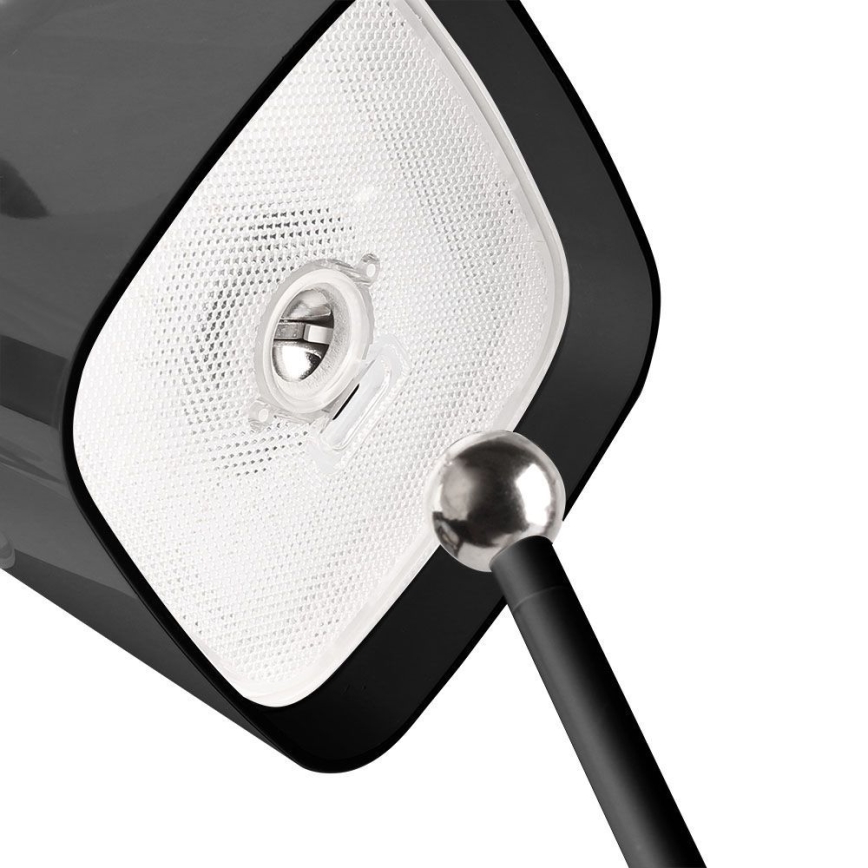 LED Lampada da tavolo solare dimmerabile a sfioramento magnetico ricaricabile LED/5W/5V 3000-6000K 3600 mAh IP65 nero