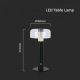 LED Lampada da tavolo touch ricaricabile e dimmerabile LED/1W/5V 3000K 1800 mAh nero