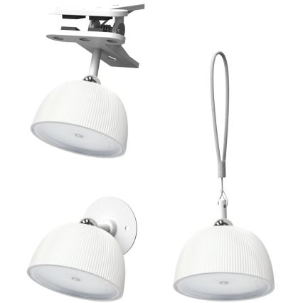 LED Lampada da tavolo ricaricabile dimmerabile LED/3,5W/5V 3000/4000/6500K IP54 bianco